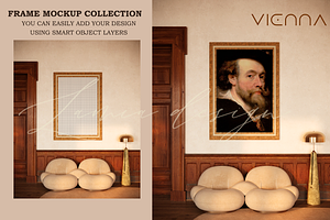 Vienna & Mockup Frame For Art