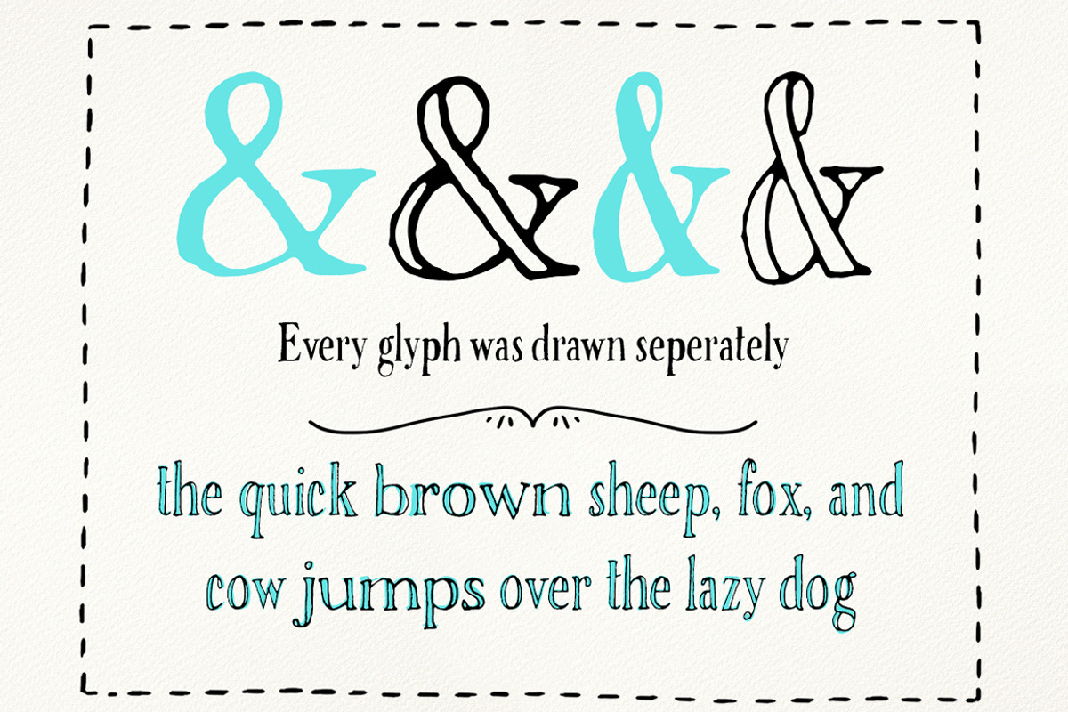 Rivina Pen Font Family preview 4