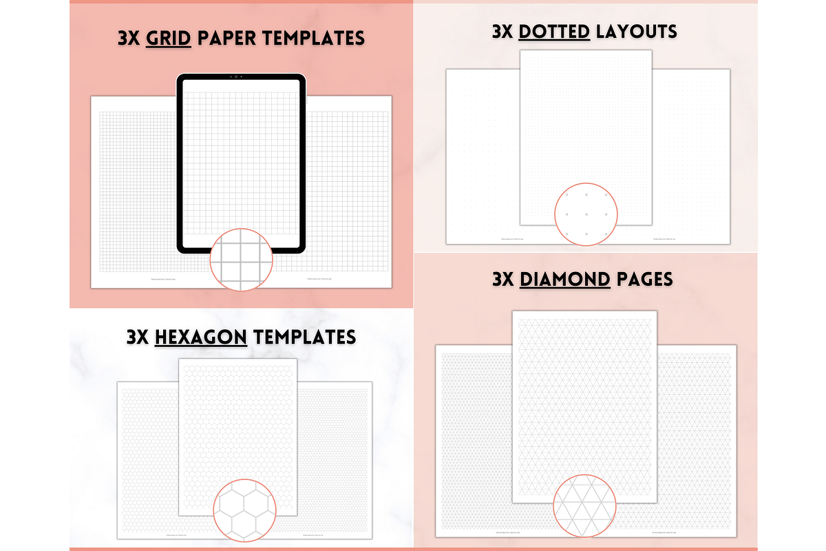 Note Taking Printable Paper Template, a Stationery Template by Templatables (Photo 3 of 10)