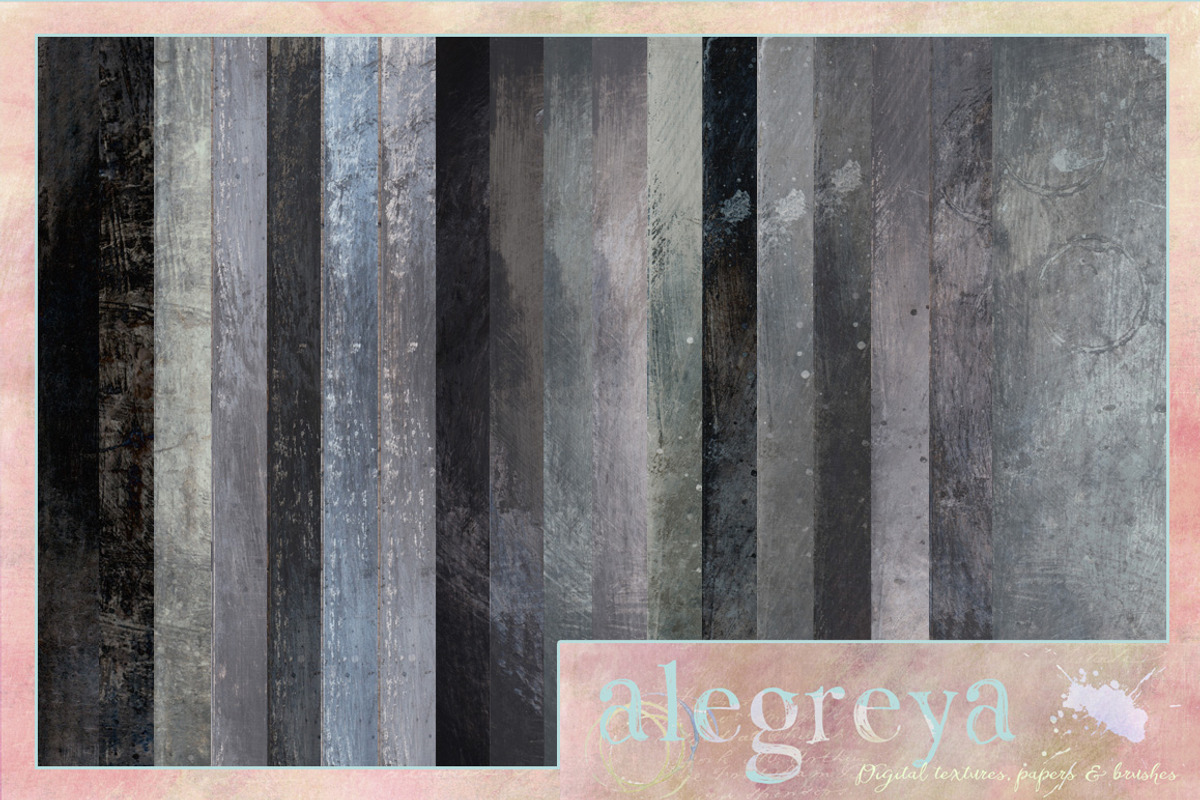 Gesso Digital Art Textures, a Texture Graphic by Alegreya (Photo 1 of 6)