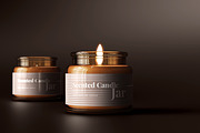 Amber Glass Candle Mockup Bundle, a Packaging Mockup by pmvch (Thumbnail 88 of 135)