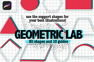 Shapes and Guides for procreate