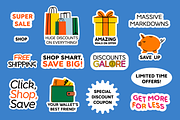 110+ shopping day clipart, a Finance Illustration by Zeukaa (Thumbnail 10 of 15)