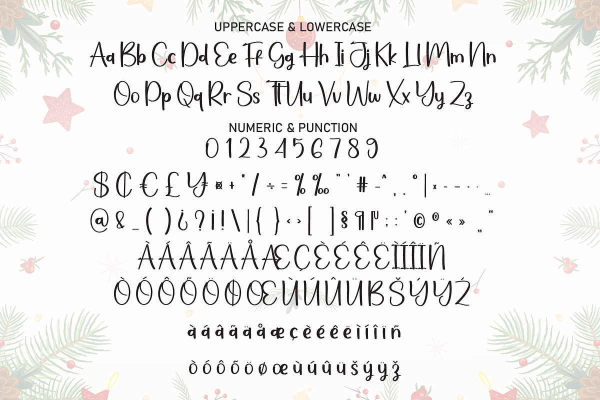 Christmas | Script Font, a Script Font by Scratchones (Photo 7 of 8)