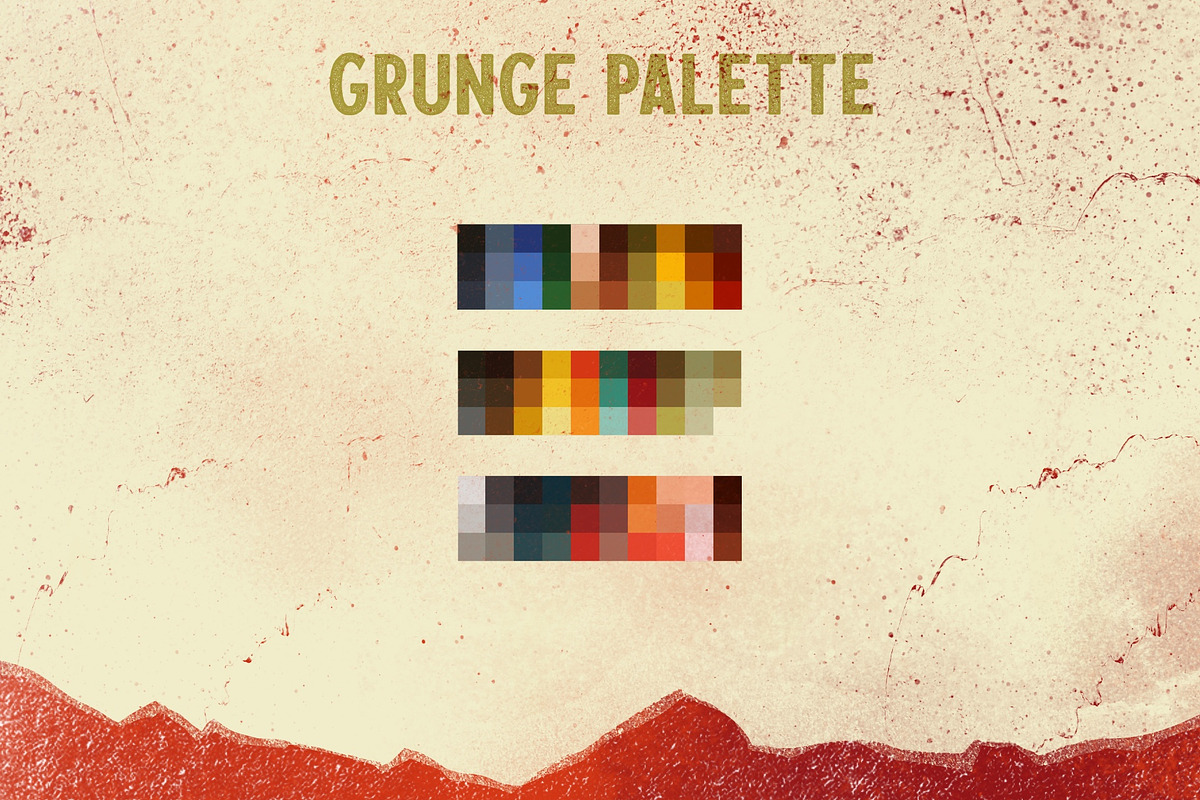 Vintage Texture Brushes 2. Grunge., a Brushes & More by Maria Summer (Photo 6 of 7)