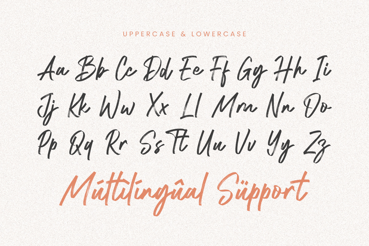 Bollington – Brush Script Font, a Handwritten Font by MJB Letters (Photo 11 of 13)