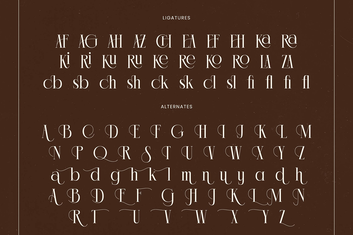 Chazero Modern Alternate Serif, a Serif Font by timelesstype.co (Photo 18 of 20)