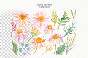 Watercolor Flowers Bundle, an Illustration by OllyKo Art (Thumbnail 2 of 15)