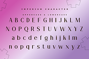 Imperium | Elegant Luxury Sans, a Sans Serif Font by Masyafi Studio (Thumbnail 2 of 8)