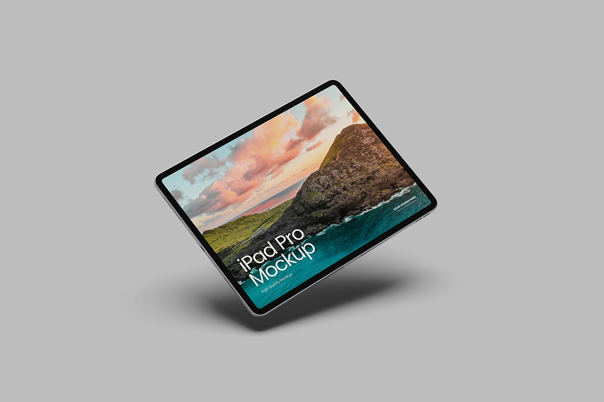 iPad Mockup, an iPad Mockup by SimpangGraphics (Photo 3 of 10)
