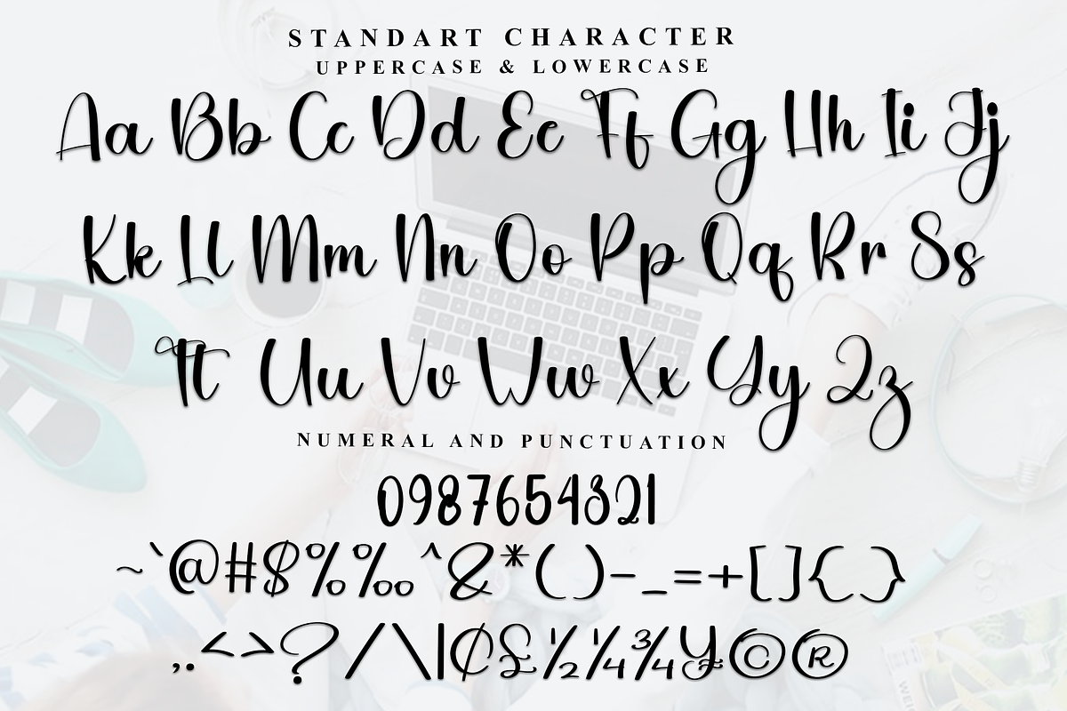 Dairy Wedding, a Handwritten Font by InermediaSTUDIO (Photo 3 of 8)