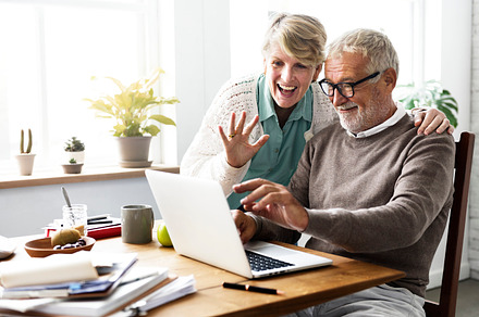 Online communication stock photo containing beard and casual, a Person Photo by rawpixel