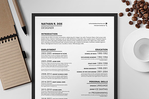 Resume/CV Template I