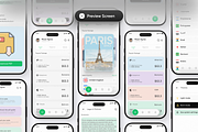 eSIM Mobile App – Travel eSIM, an UI Kit Template by Soulfuldesignstudio (Thumbnail 5 of 7)