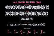 The King Crab, a Blackletter Font by BBtypeStudios (Thumbnail 10 of 12)
