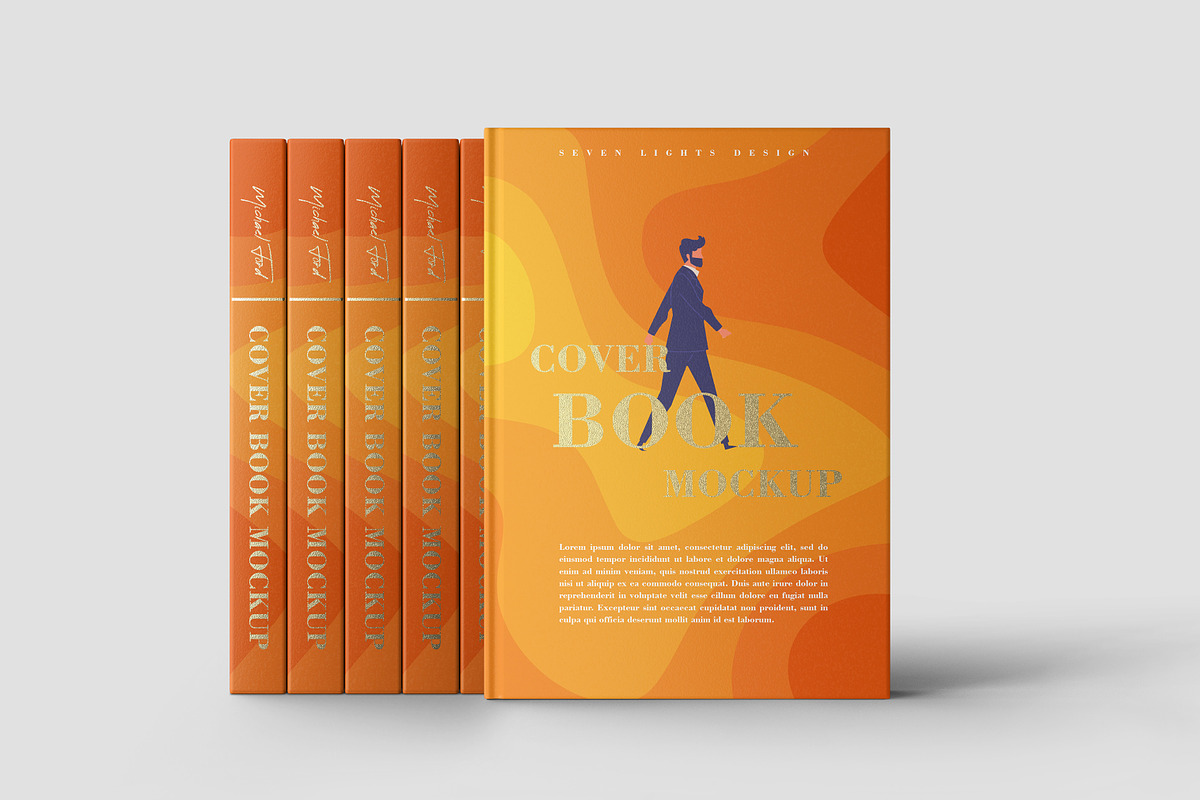 Book Cover Mockup Set, a Books & Magazine Mockup by Seven Lights (Photo 10 of 12)