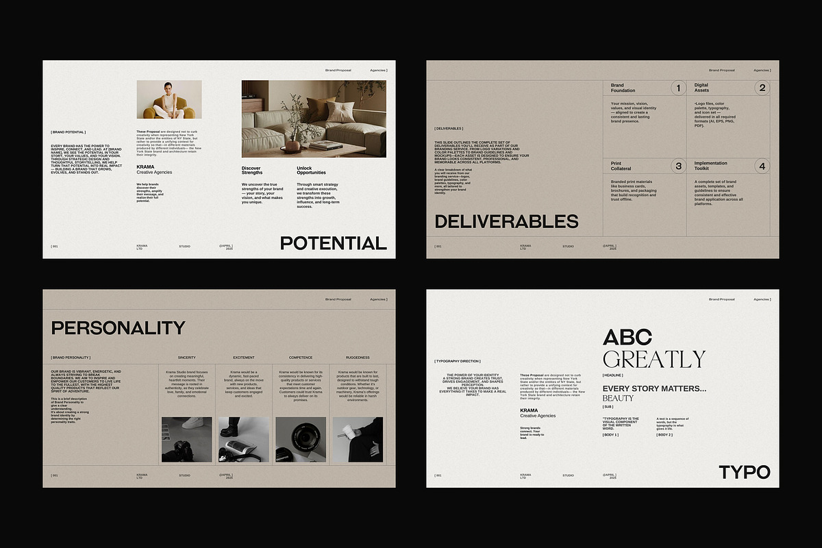 Brand Proposal Template, a Presentation Template by Studio Elevate (Photo 12 of 13)