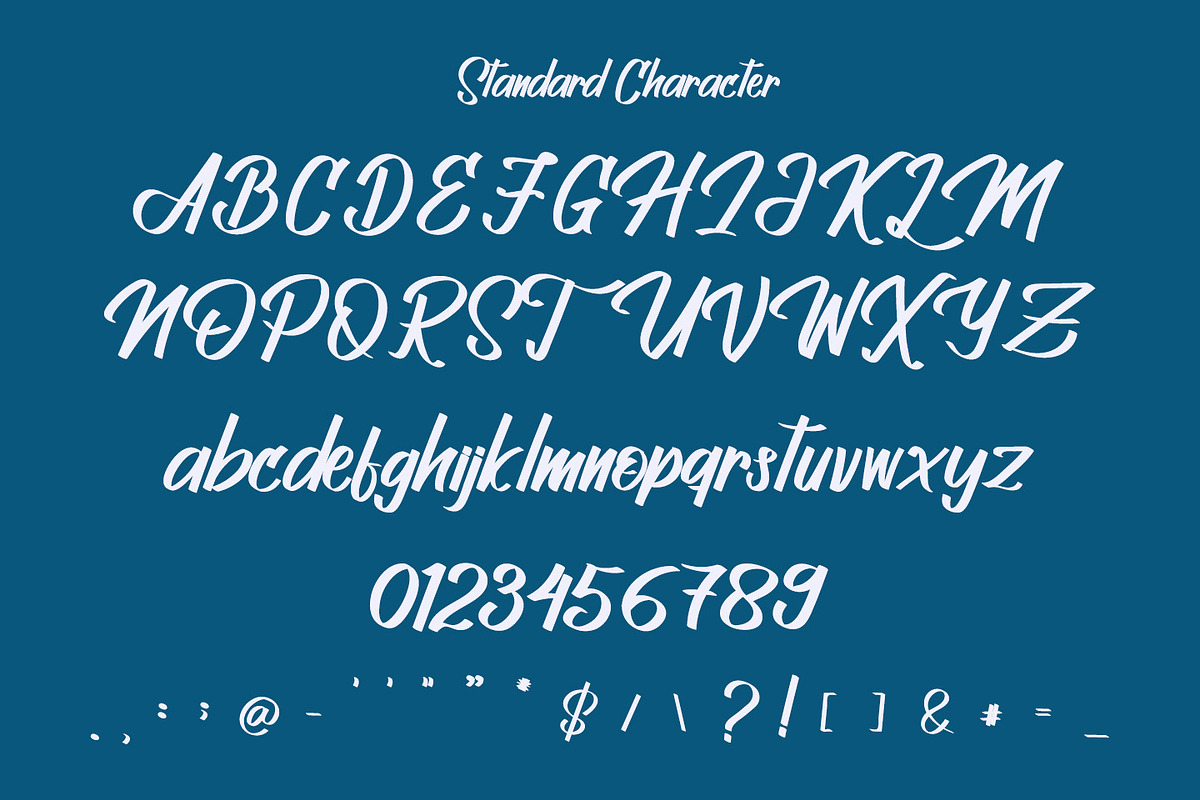 Yummy Monday - Casual Handwritten, a Sans Serif Font by Kotak Kuning Studio (Photo 5 of 6)