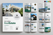 Luxury Real Estate Brochure Template, a Brochure Template by NorthPeak (Thumbnail 1 of 8)