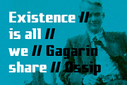 NT Ossip Gagarin, a Sans Serif Font by NovoTypo (Thumbnail 1 of 4)