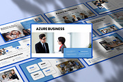 Azure Business Presentation Temp, a Presentation Template by Analogous Temp (Thumbnail 1 of 5)