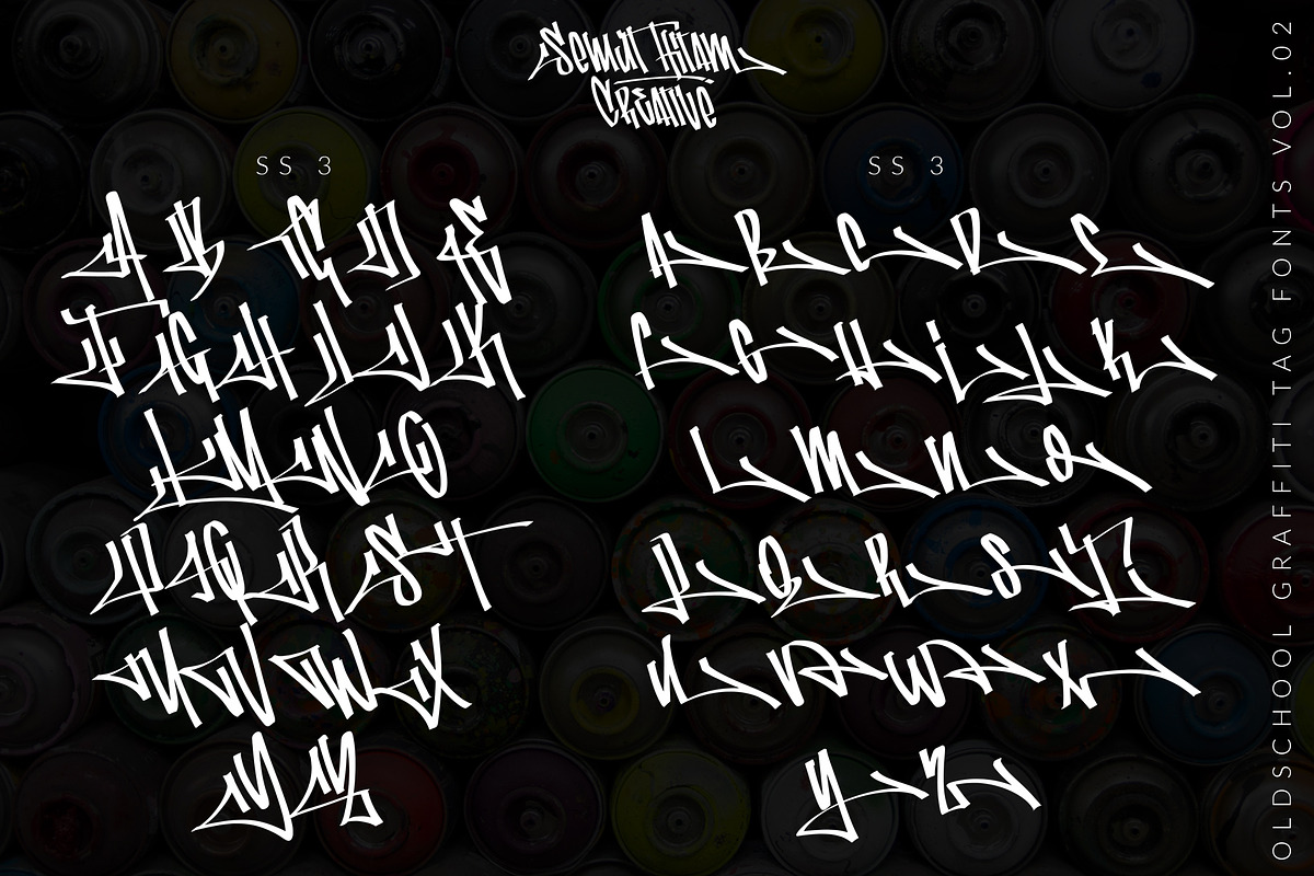 Graffiti Old School Block Letters Street Wars Graffiti Fonts, A Blackletter  Font By SemutHitam, image size:1200x800