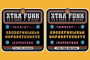 Xtra Funk Font Family, a Font by Brethrendesignco (Thumbnail 2 of 5)