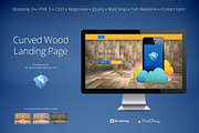 6 Curved Wood Backdrops, a Texture Graphic by Fresh Design Elements (Thumbnail 2 of 5)