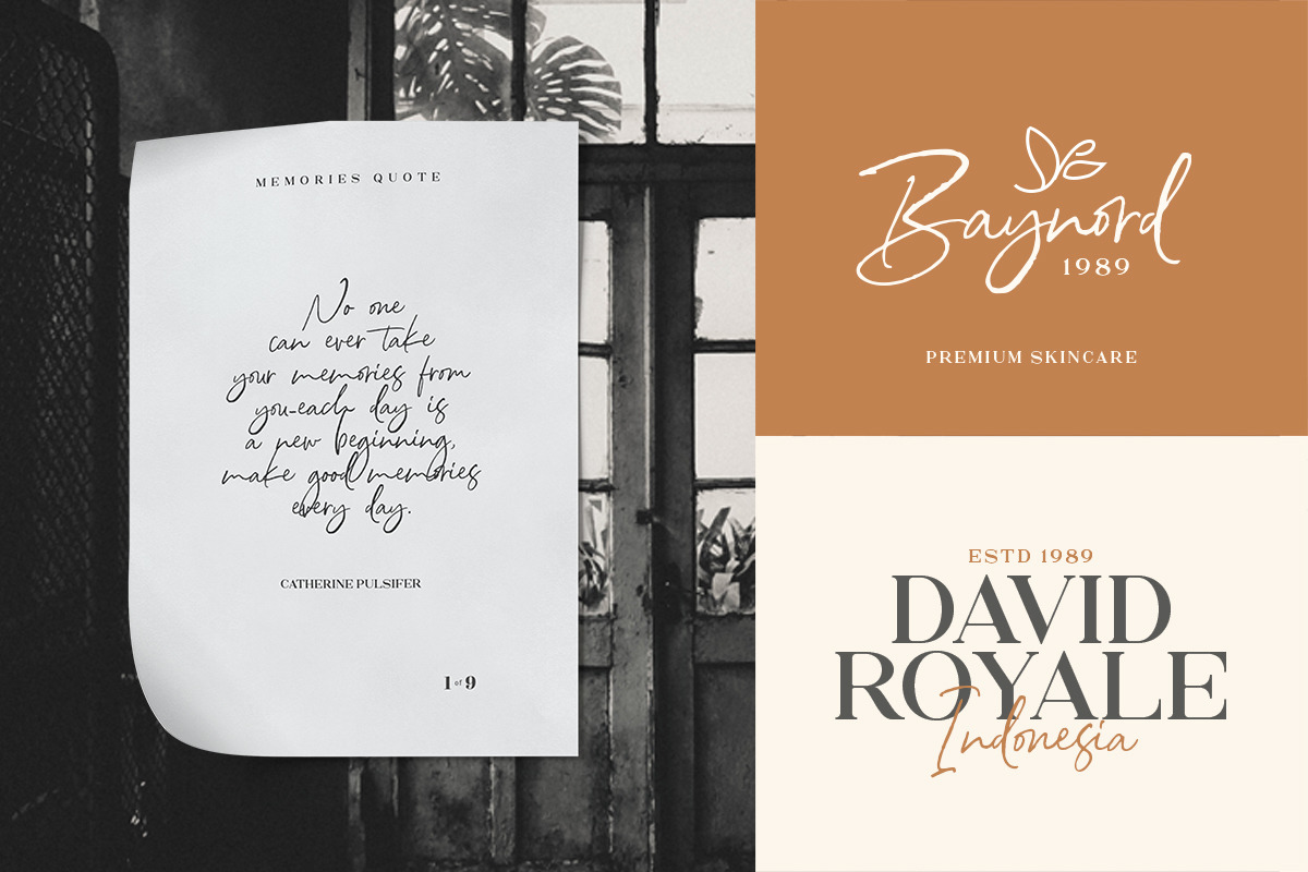 North Avellion - Script & Serif Duo preview 8