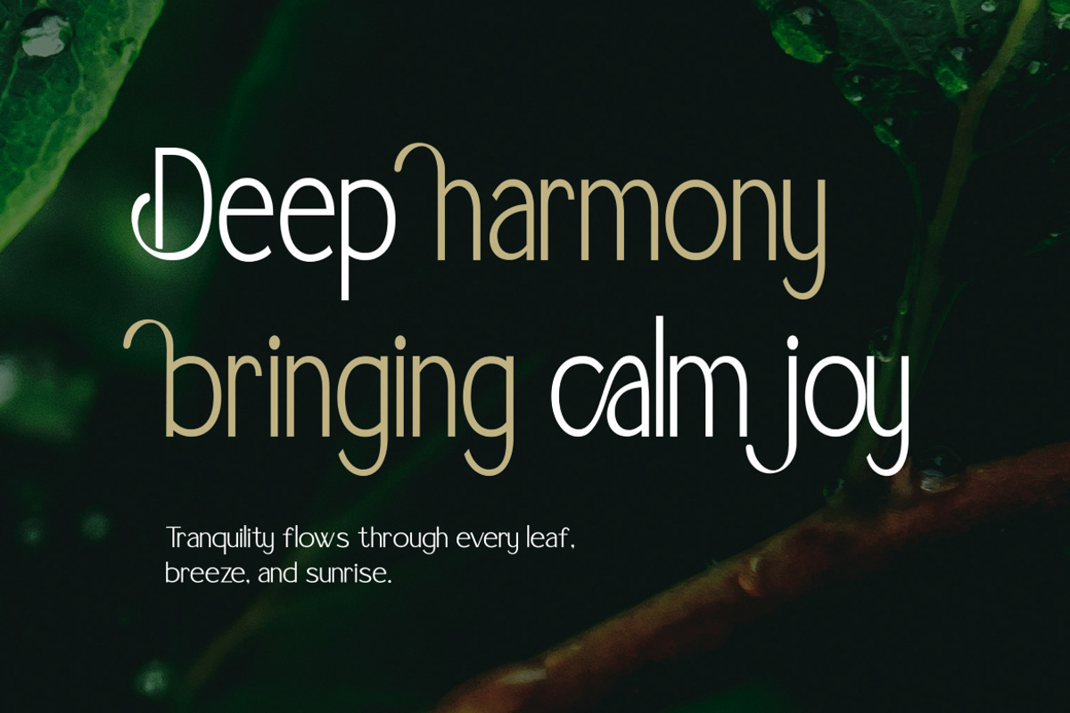 Dahaga – Modern Stylish Sans Serif, a Sans Serif Font by Vadovastd (Photo 2 of 7)