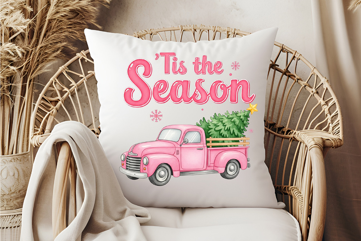 Tis The Season Christmas Car PNG, an Illustration by DreamCafeArt (Photo 6 of 6)