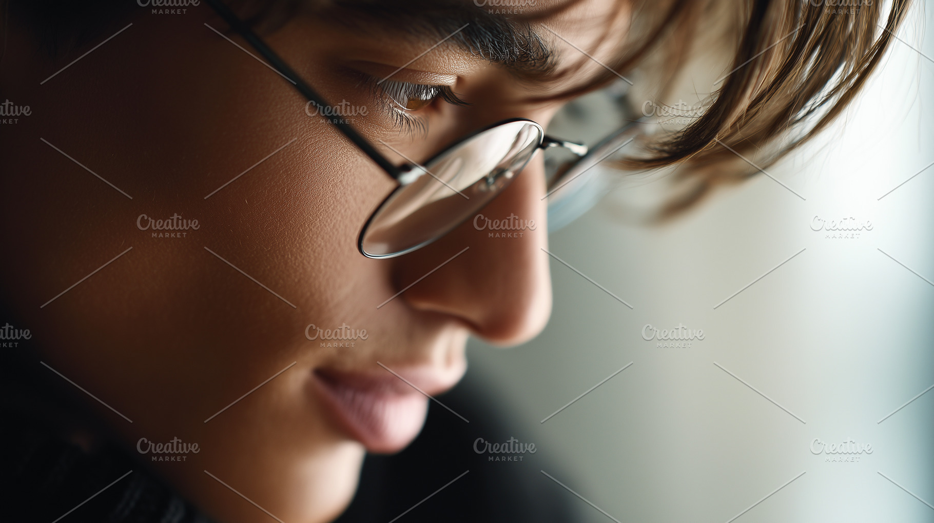 Close up portrait of a young man, a Person Photo by MistyDay