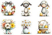 Easter Clipart Violet Easter, an Illustration by Sublimation Artist (Thumbnail 6 of 7)