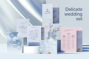 Wedding Invitation Set, an Invitation Template by BigWeek (Thumbnail 1 of 7)