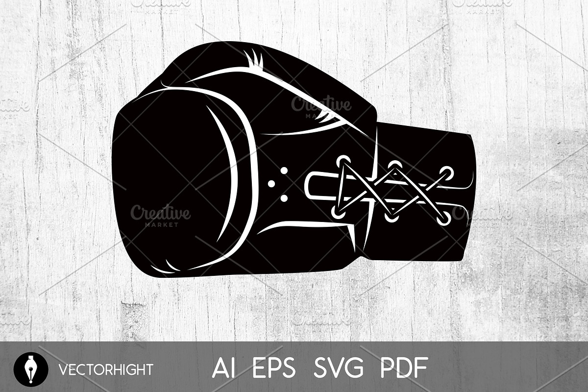 Set of boxing design elements., an Object Graphic by Vectorhight