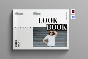 Fashion Lookbook Template Landscape