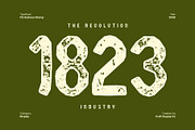CS Arpheus Stamp, a Sans Serif Font by Craft Supply Co. (Thumbnail 4 of 8)