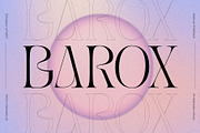 Barox - Display Serif, a Serif Font by Nirmana Visual (Thumbnail 1 of 11)