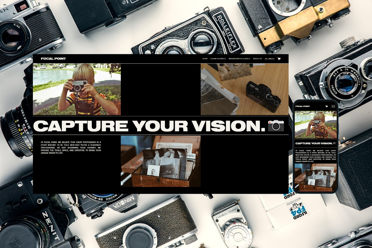 Focal Point - Squarespace Template 7.1 preview 6