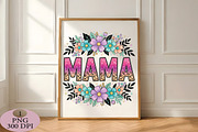 Glitter Pink Mama Png, an Illustration by Daily.Designs (Thumbnail 4 of 5)