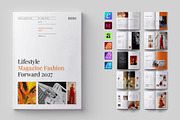 Lifestyle Magazine Template, a Magazine Template by ElvinPrint (Thumbnail 1 of 14)