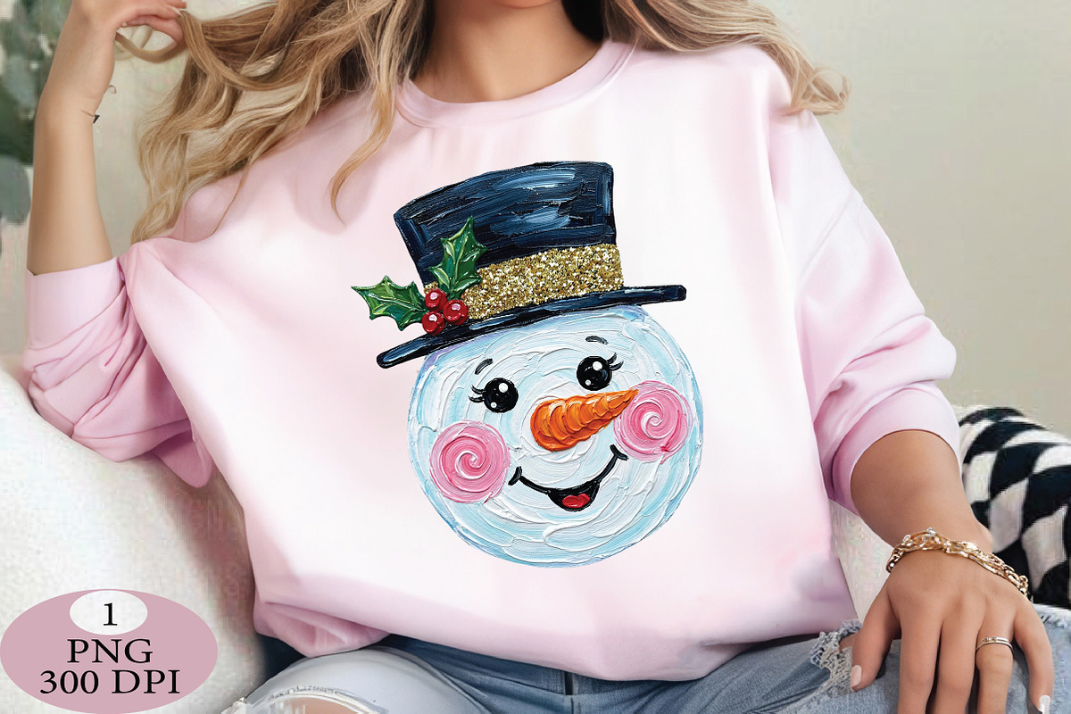 Hand-Painted Snowman Png, an Illustration by Daily.Designs (Photo 4 of 5)