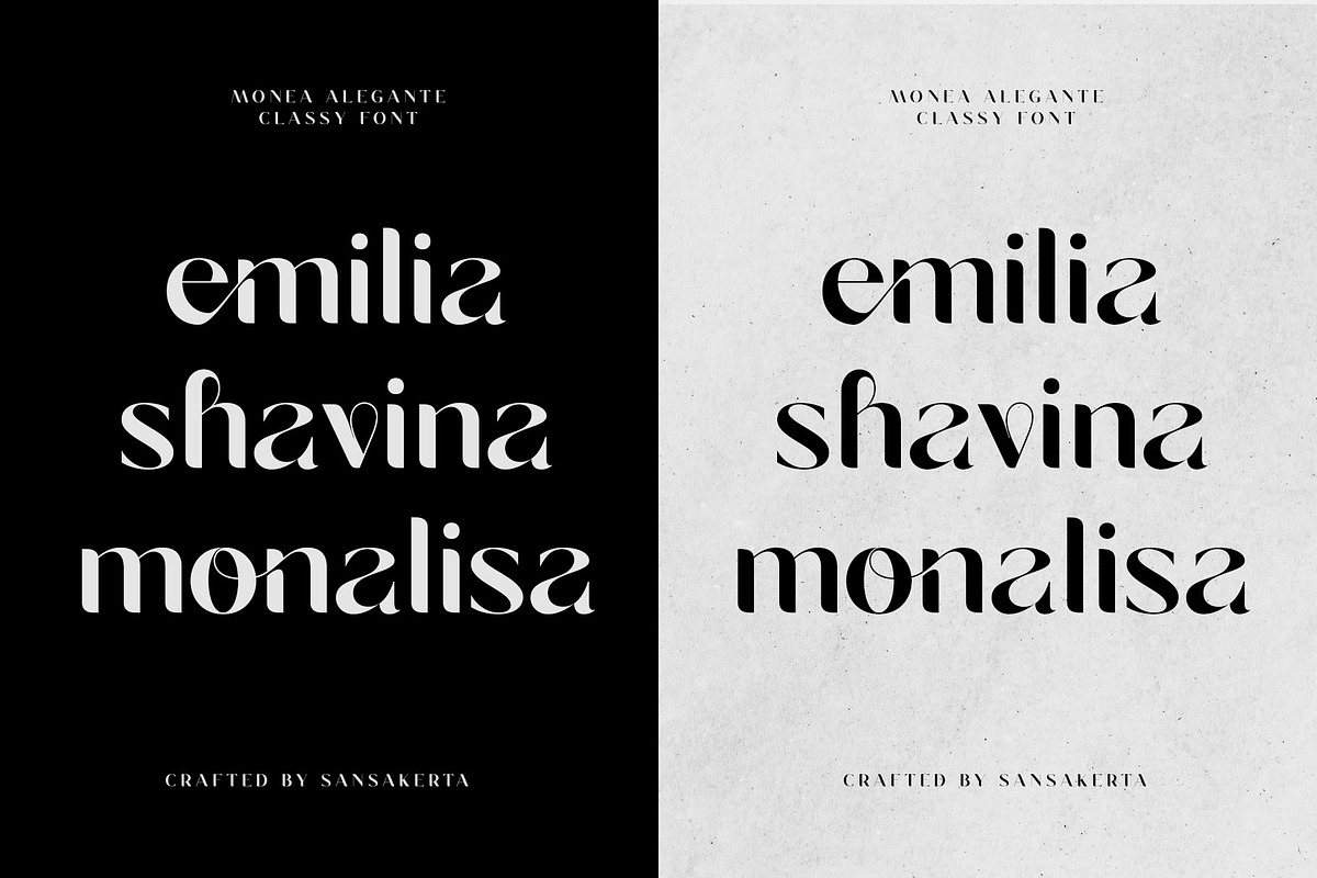 Monea Alegante, a Sans Serif Font by INKSUN™ (Photo 5 of 15)