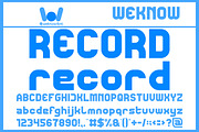 Normal Life font, a Sans Serif Font by weknow (Thumbnail 6 of 9)