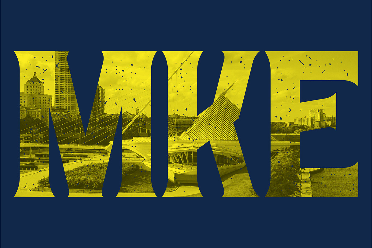 MILWAUKEE – Distressed Display Font, a Serif Font by BfredDesign (Photo 6 of 6)