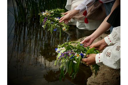 Midsummer solstice holiday with