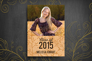 Graduation Invitation (Luxe), a Card Template by Nathan Knight Design (Thumbnail 2 of 3)
