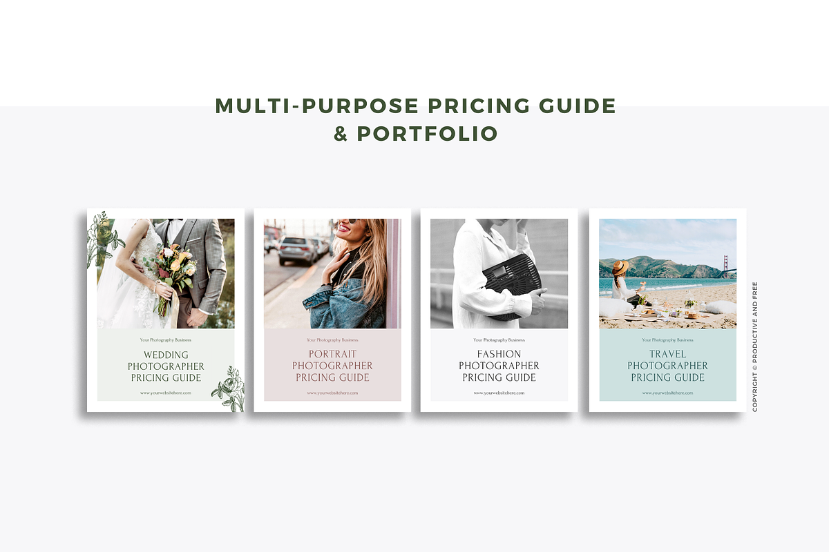 Photographer Pricing Guide, a Magazine Template by ProductiveandFree (Photo 4 of 9)