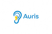 Auris Hearing Logo, a Branding & Logo Template by Logocreative (Thumbnail 1 of 2)