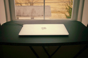 Apple Macbook AIr in Country Setting